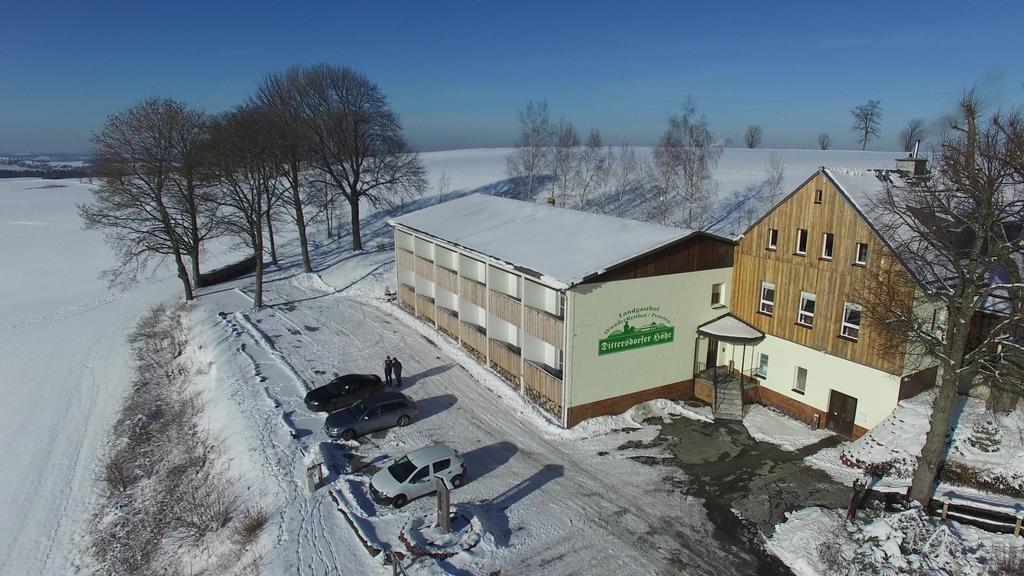 Landgasthof Dittersdorfer Hoehe Amtsberg Exterior foto